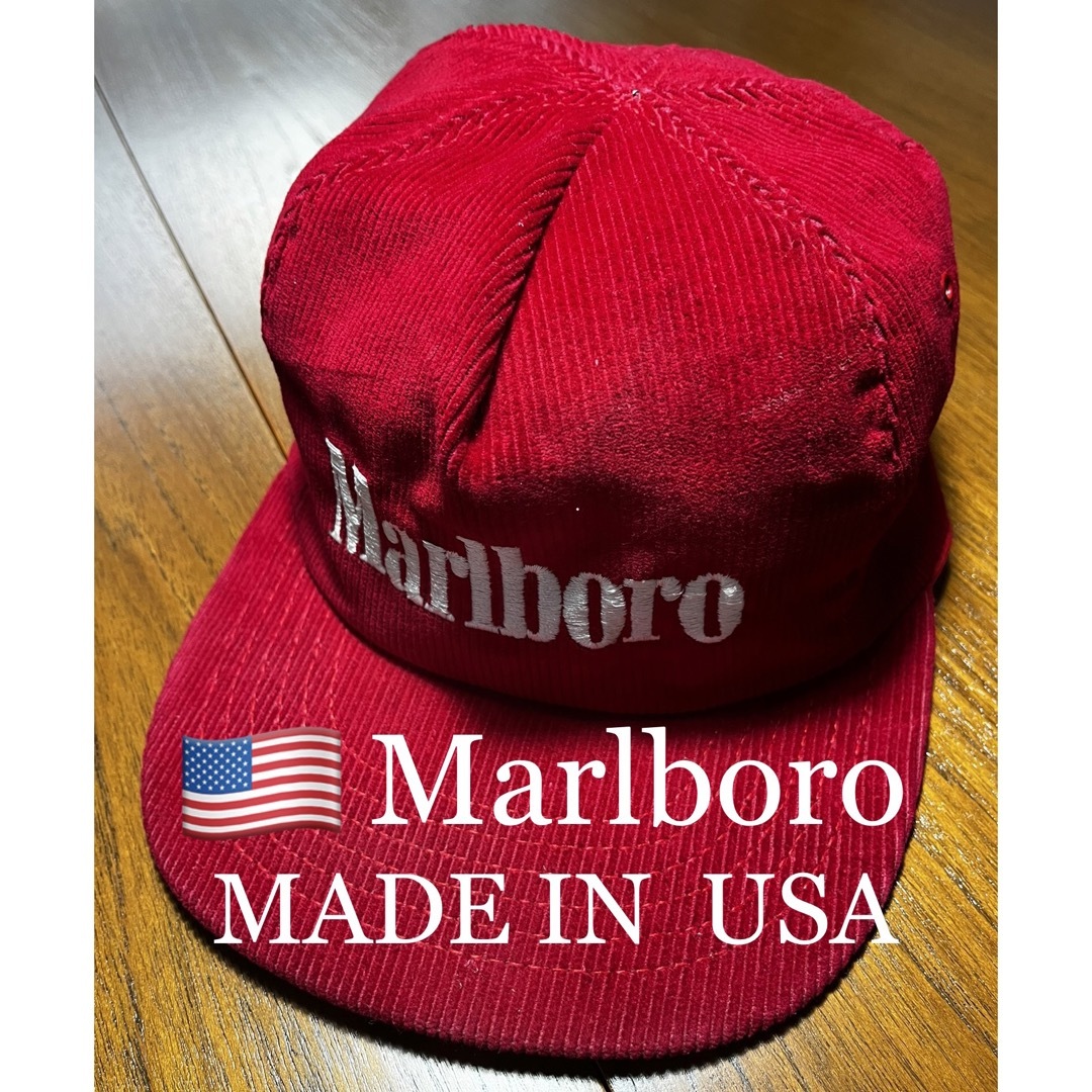 USA製！マルボロ　キャップ　Marlboro vintage CAP | フリマアプリ ラクマ