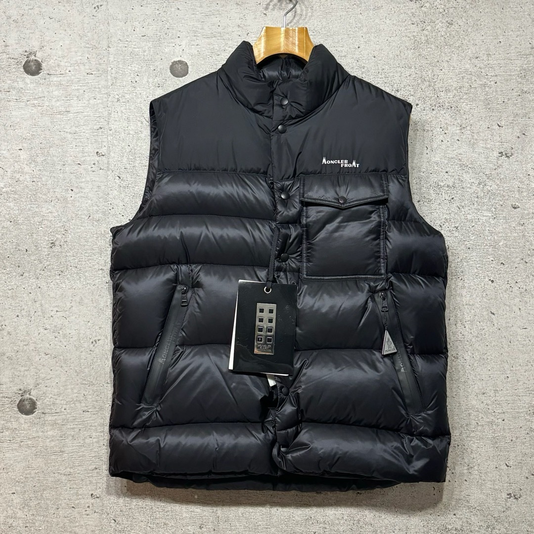 MONCLER - 新品 モンクレール ダウンベスト ブラック フラグメント ...