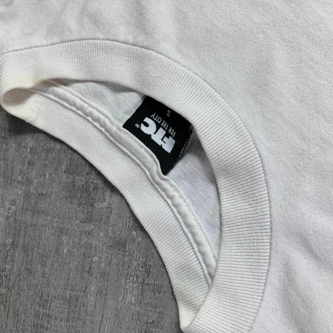 FTC - FTC エフティーシー 袖ロゴ ロンT 長袖Tシャツ S ホワイト 白の ...