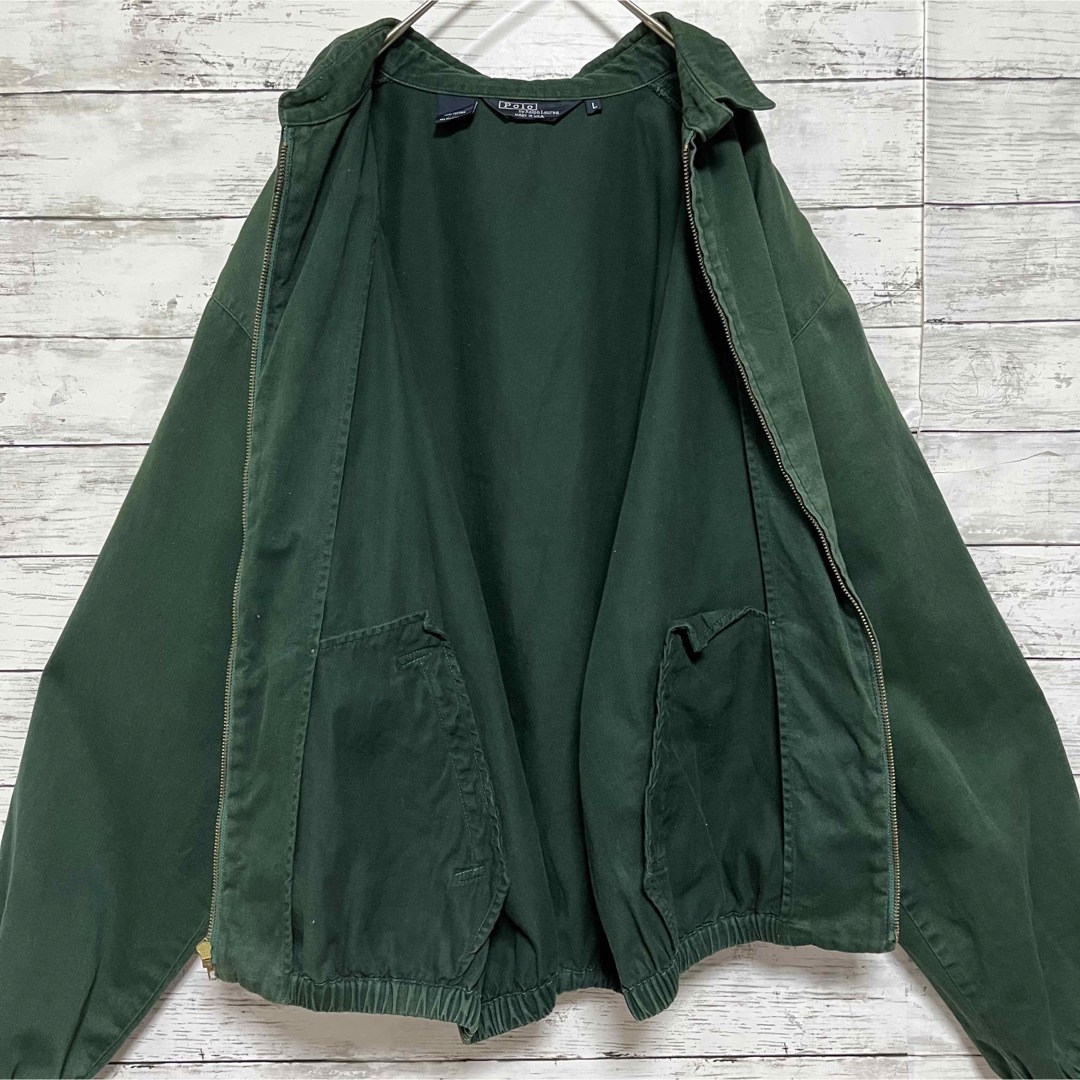 POLO RALPH LAUREN - 希少 80s 90s USA製 L 緑 グリーン ラルフ POLO RALPH LAUREN - 希少 80s 90s USA製 L 緑 グリーン ラルフ