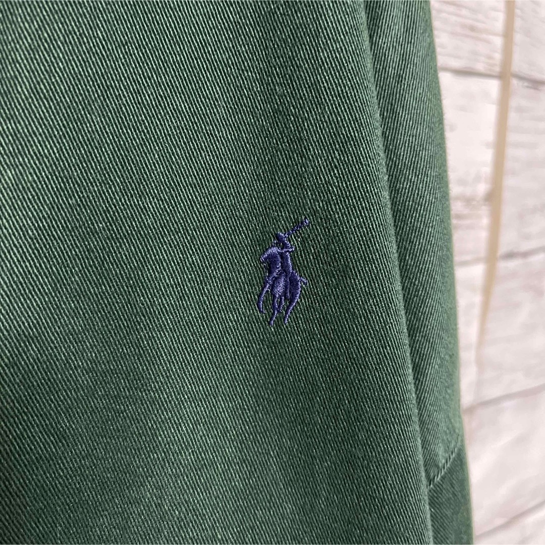 POLO RALPH LAUREN - 希少 80s 90s USA製 L 緑 グリーン ラルフ POLO RALPH LAUREN - 希少 80s 90s USA製 L 緑 グリーン ラルフ