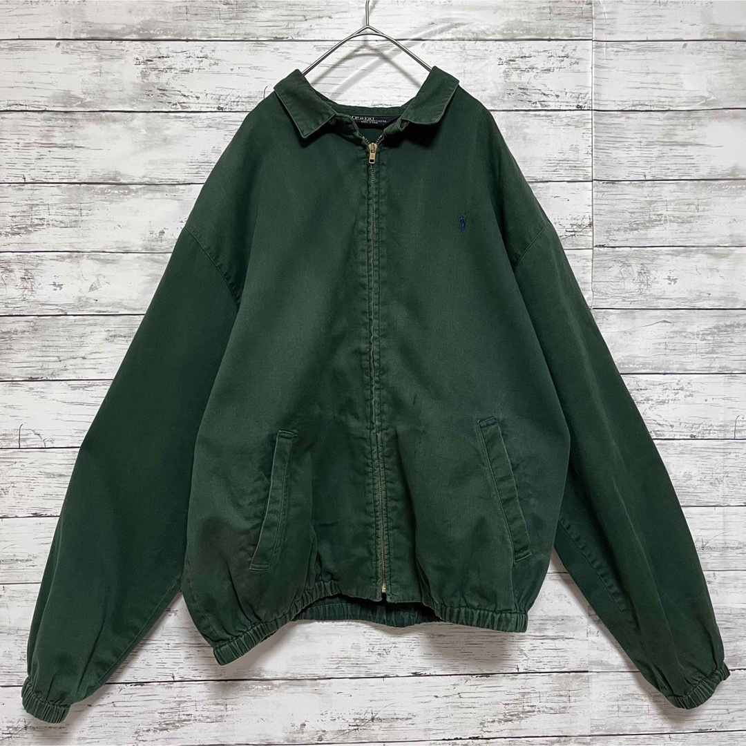POLO RALPH LAUREN - 希少 80s 90s USA製 L 緑 グリーン ラルフ POLO RALPH LAUREN - 希少 80s 90s USA製 L 緑 グリーン ラルフ