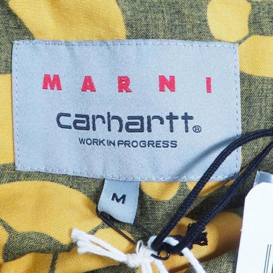 "MarnixCarhartt WIP"コラボ限定品フローラルプリントシャツM