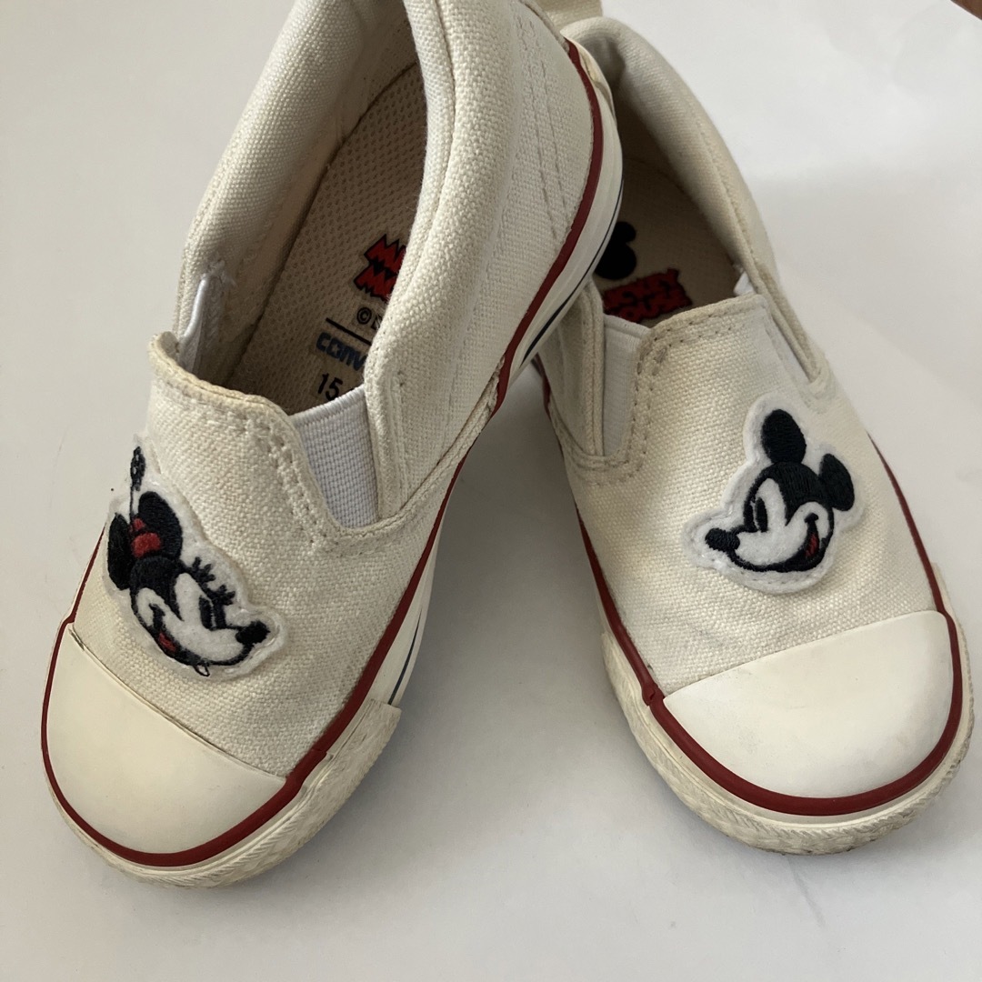 CONVERSE コンバース ミッキー 15センチスリッポンの通販 by shop shop shop|コンバースならラクマ