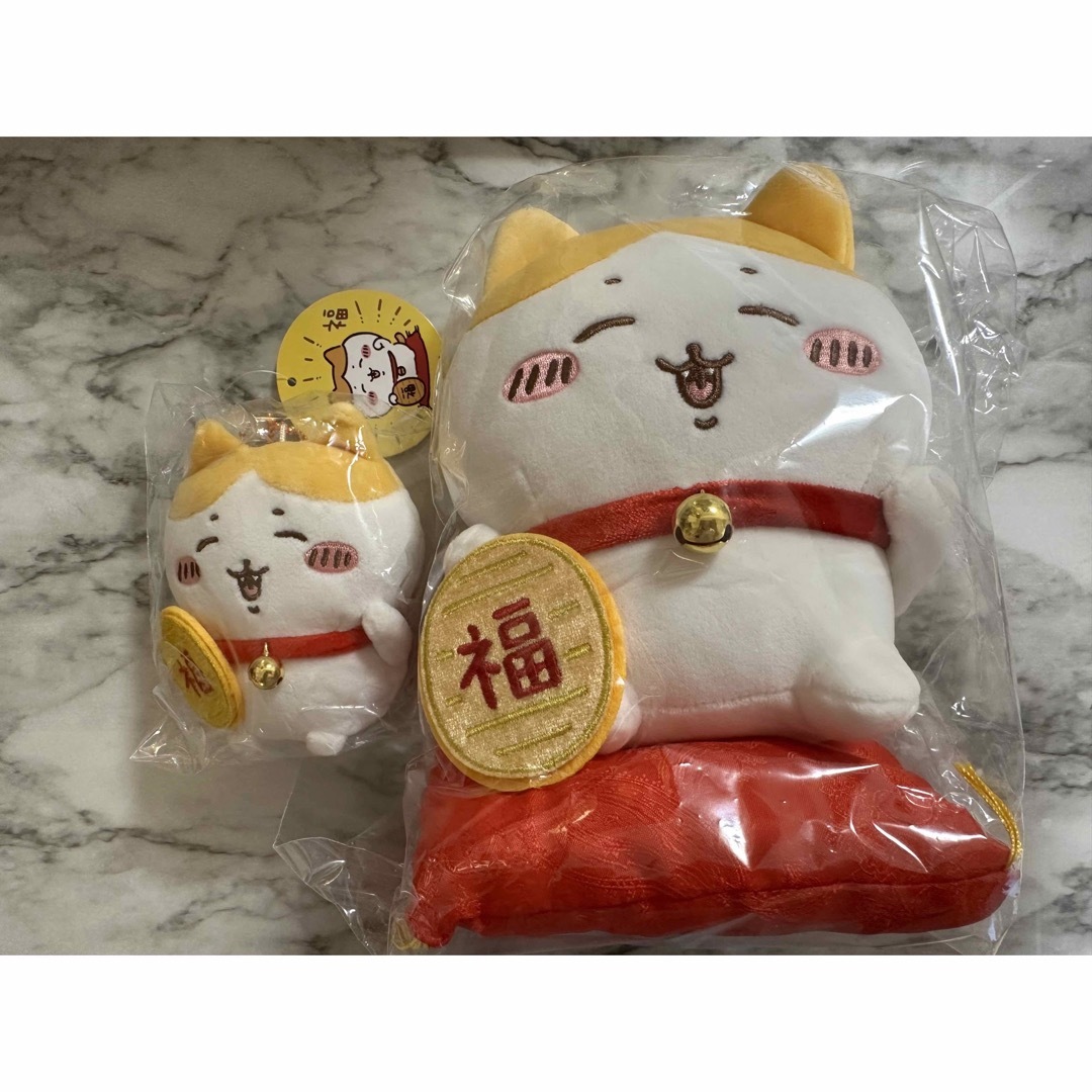 ちいかわ 招福!ハチワレマスコット ぬいぐるみS - キャラクターグッズ