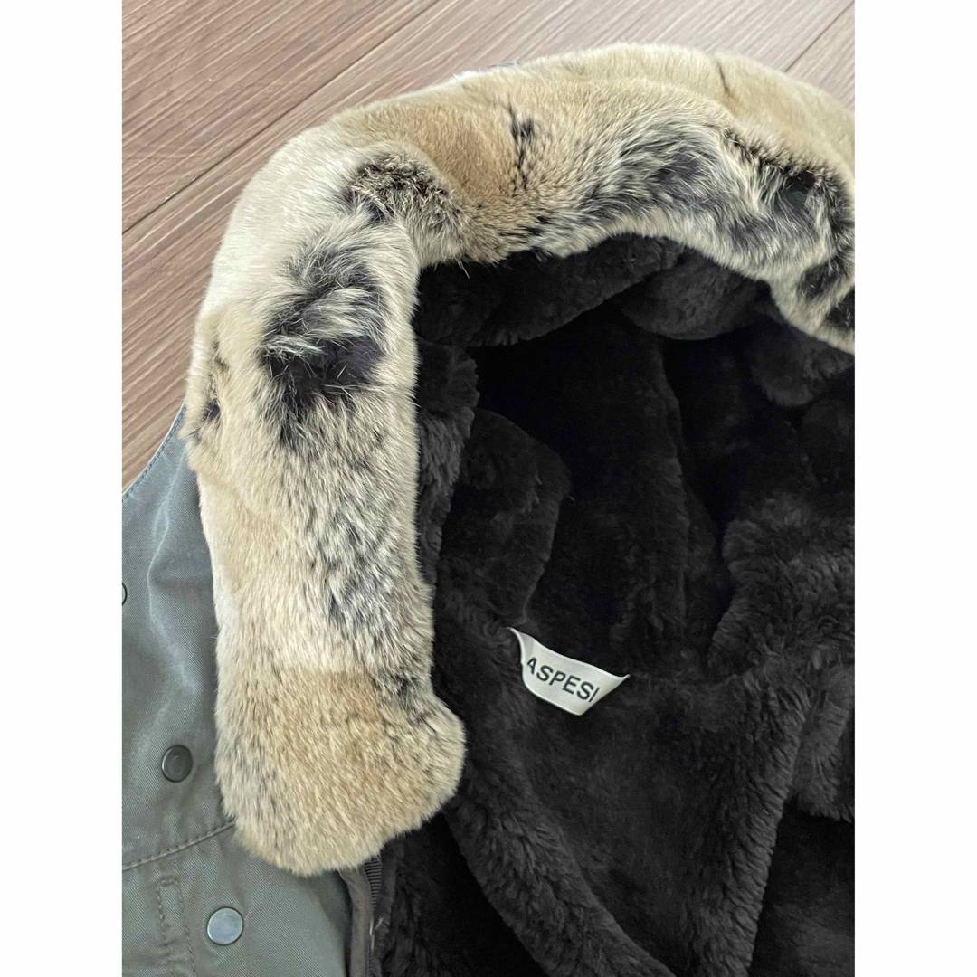 ASPESI(アスペジ)のASPESI アスペシ ビームスF別注品 モッズコート 美品 メンズのジャケット/アウター(ミリタリージャケット)の商品写真