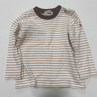 ミキハウス(mikihouse)のミキハウス 長袖Tシャツ カットソー ボーダー(Ｔシャツ)