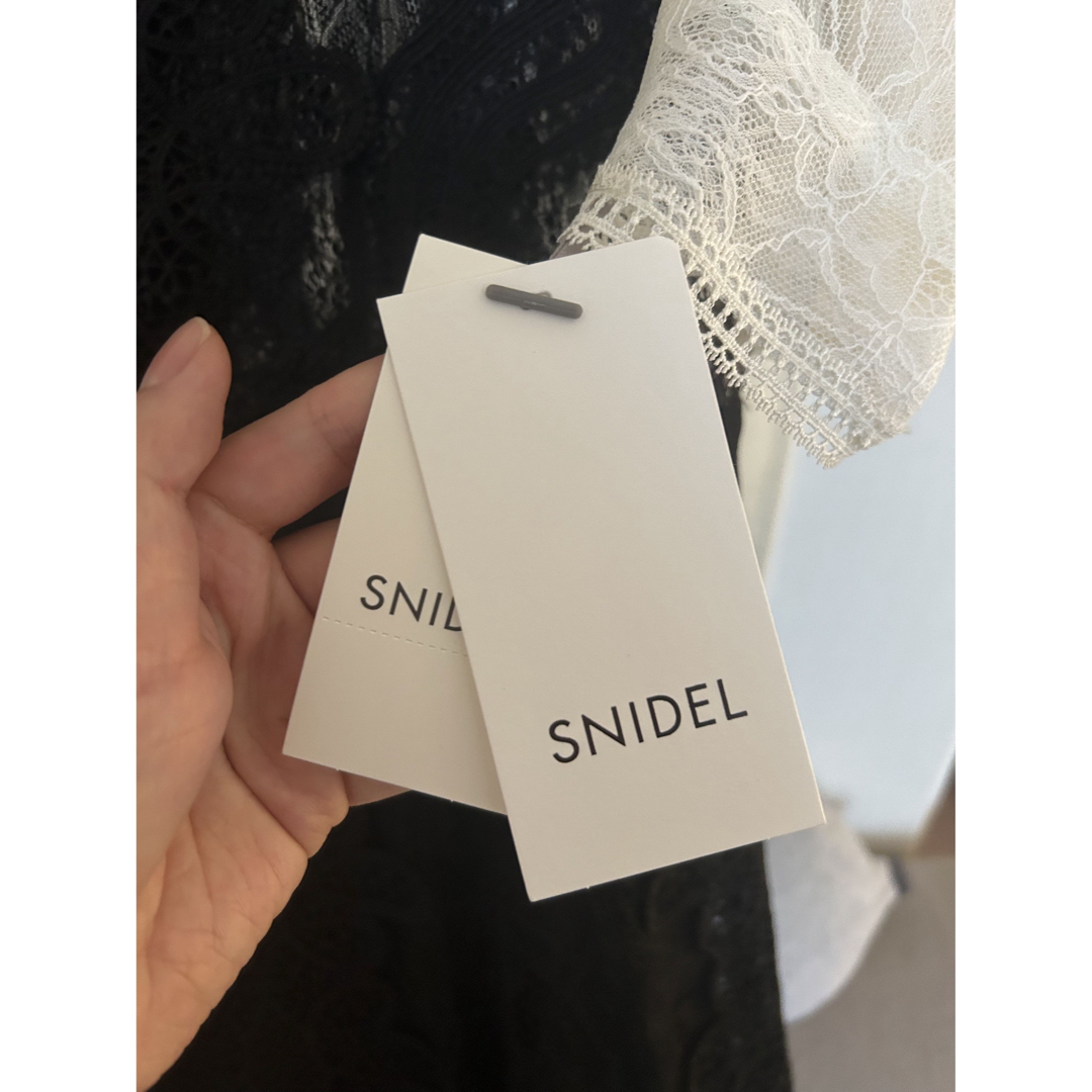 snidel ベストレイヤードレースワンピース 2