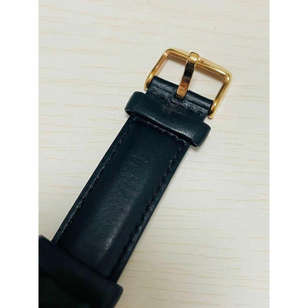 Daniel Wellington(ダニエルウェリントン)のダニエルウェリントン 時計 黒ベルト×ゴールド クオーツ 腕時計 かっこいい メンズの時計(腕時計(アナログ))の商品写真