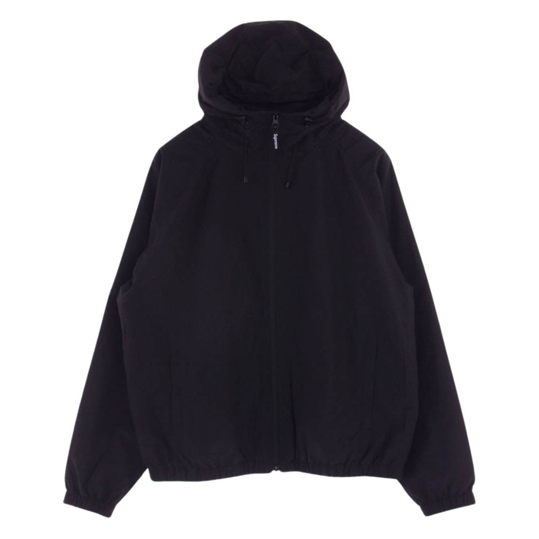 Supreme シュプリーム ジャケット 23SS Lightweight Nylon Hooded Jacket ライトウェイト ナイロン フーデッド ジャケット ブラック系 S【美品】