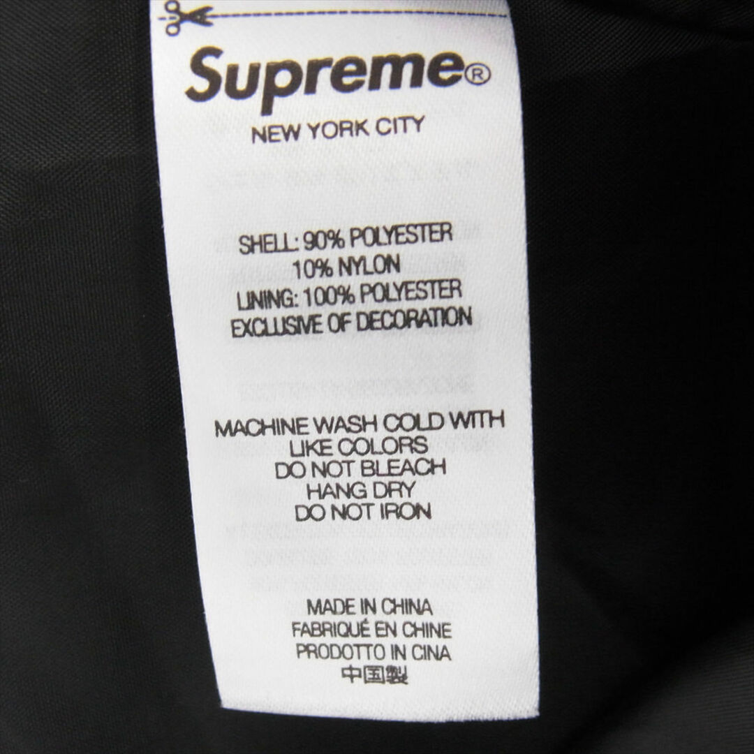 Supreme シュプリーム ジャケット 23SS Lightweight Nylon Hooded Jacket ライトウェイト ナイロン フーデッド ジャケット ブラック系 S【美品】 4