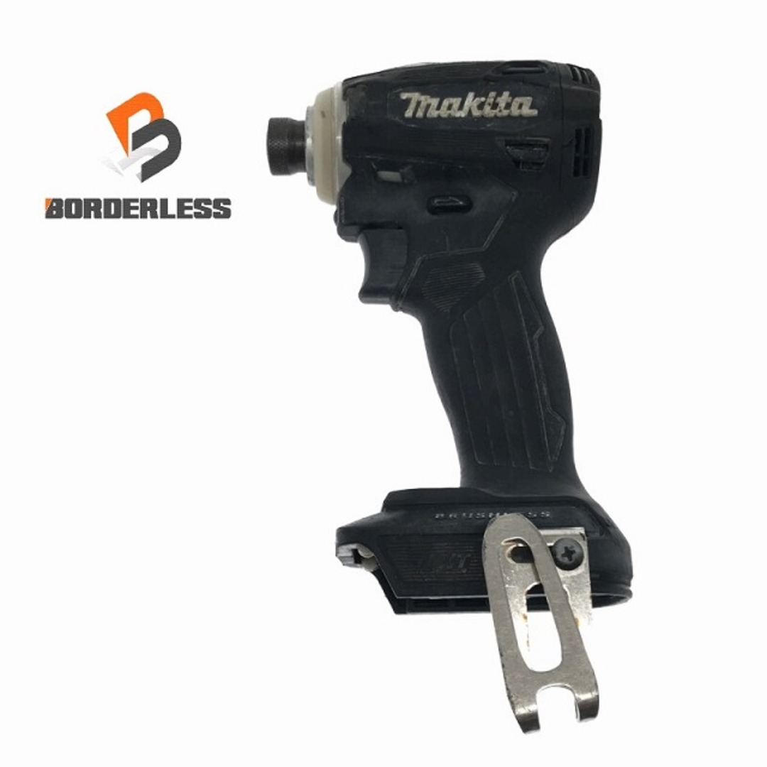 ☆品☆makita マキタ 18V 充電式インパクトドライバー TD172D 本体のみ 黒 ブラック コードレス 80456