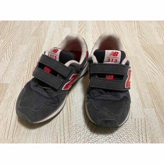 ニューバランス(New Balance)のちゃちゃ様専用 ニューバランス 313 17cm ブラック×レッド(スニーカー)