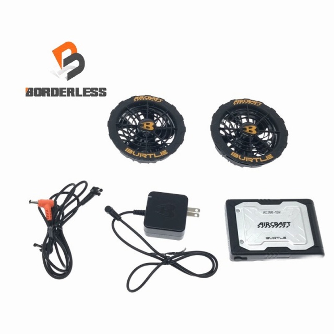 BURTLE - ☆中古品☆BURTLE バートル 空調服用バッテリー AC360 ファン