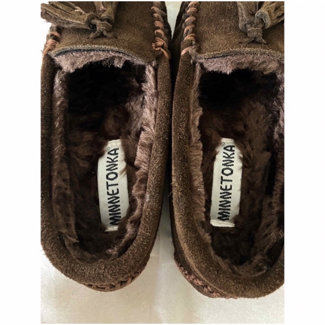 Minnetonka - ミネトンカ モカシン ファーつきの通販 by Teim's shop ...