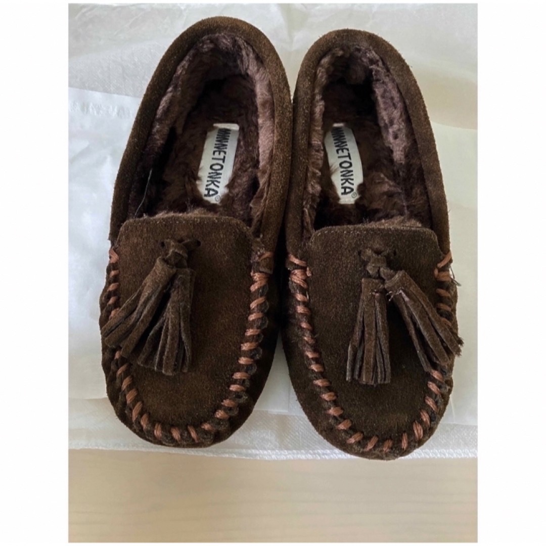 Minnetonka - ミネトンカ モカシン ファーつきの通販 by Teim's shop ...
