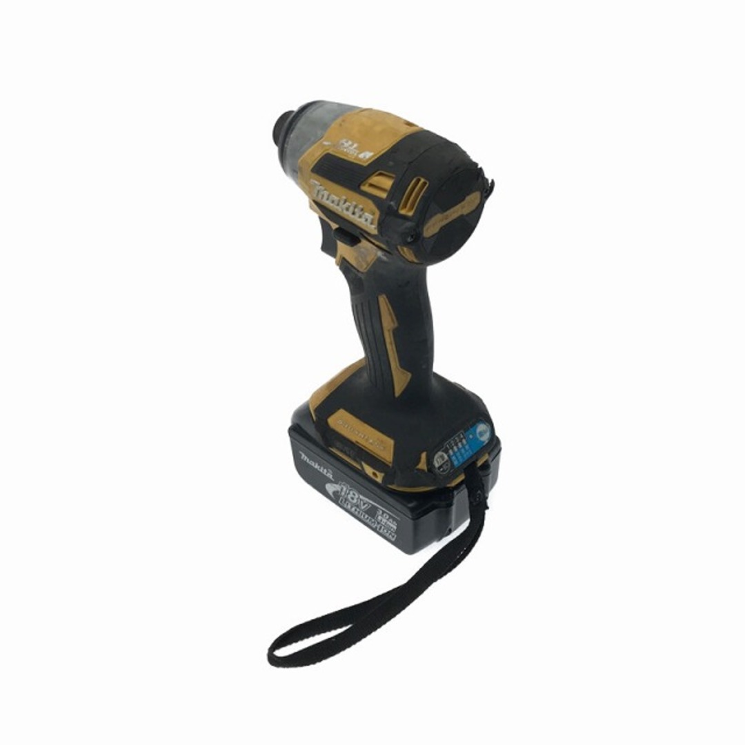 ☆品☆makita マキタ 18V 充電式インパクトドライバー TD173D 黄 ☆品☆makita マキタ 18V 充電式インパクトドライバー TD173D 黄
