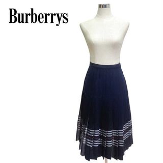 BURBERRY - BURBERRYS バーバリーズ チェック プリーツ ウール