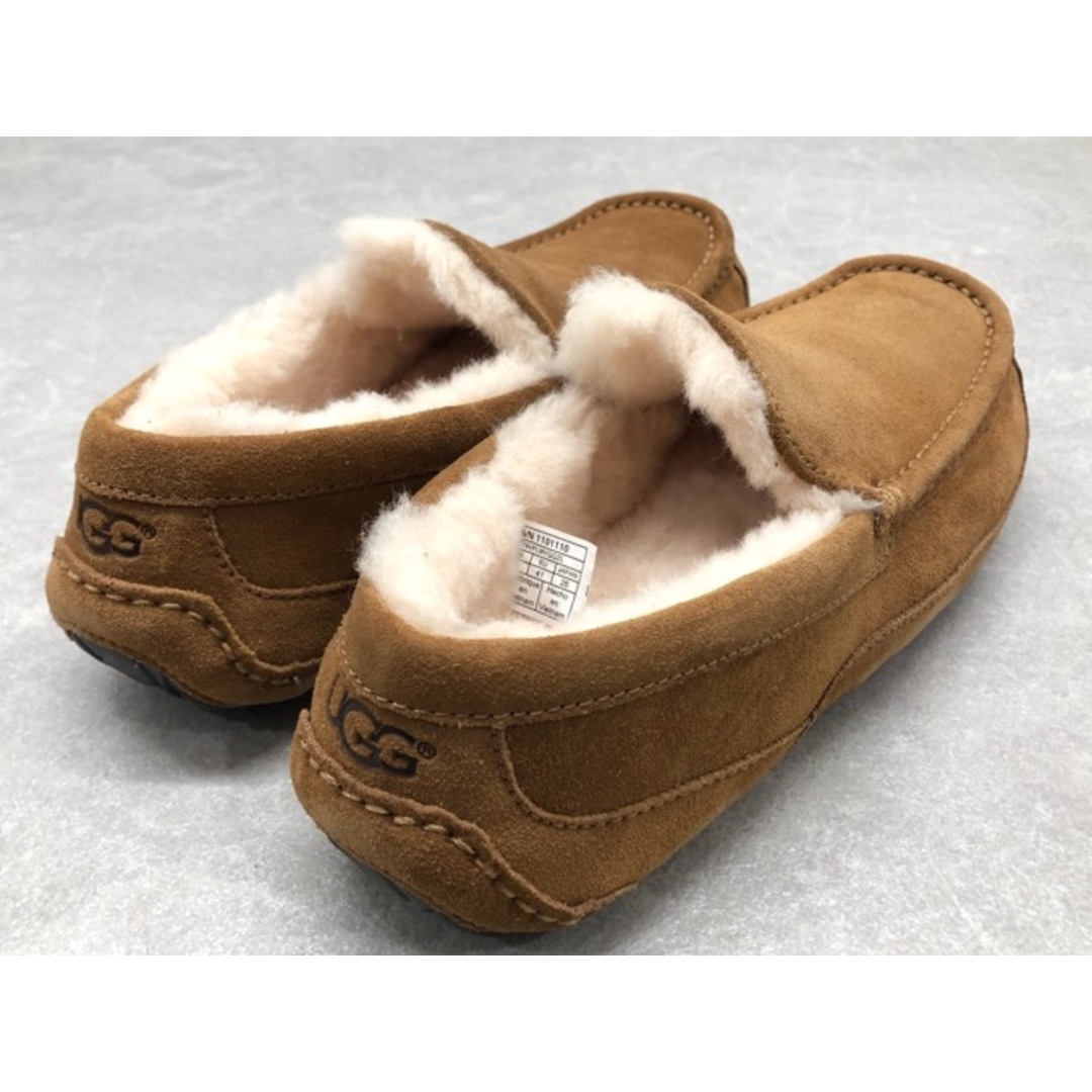 UGG アスコット モカシン チェスナット 26cm アグ　スリッポン