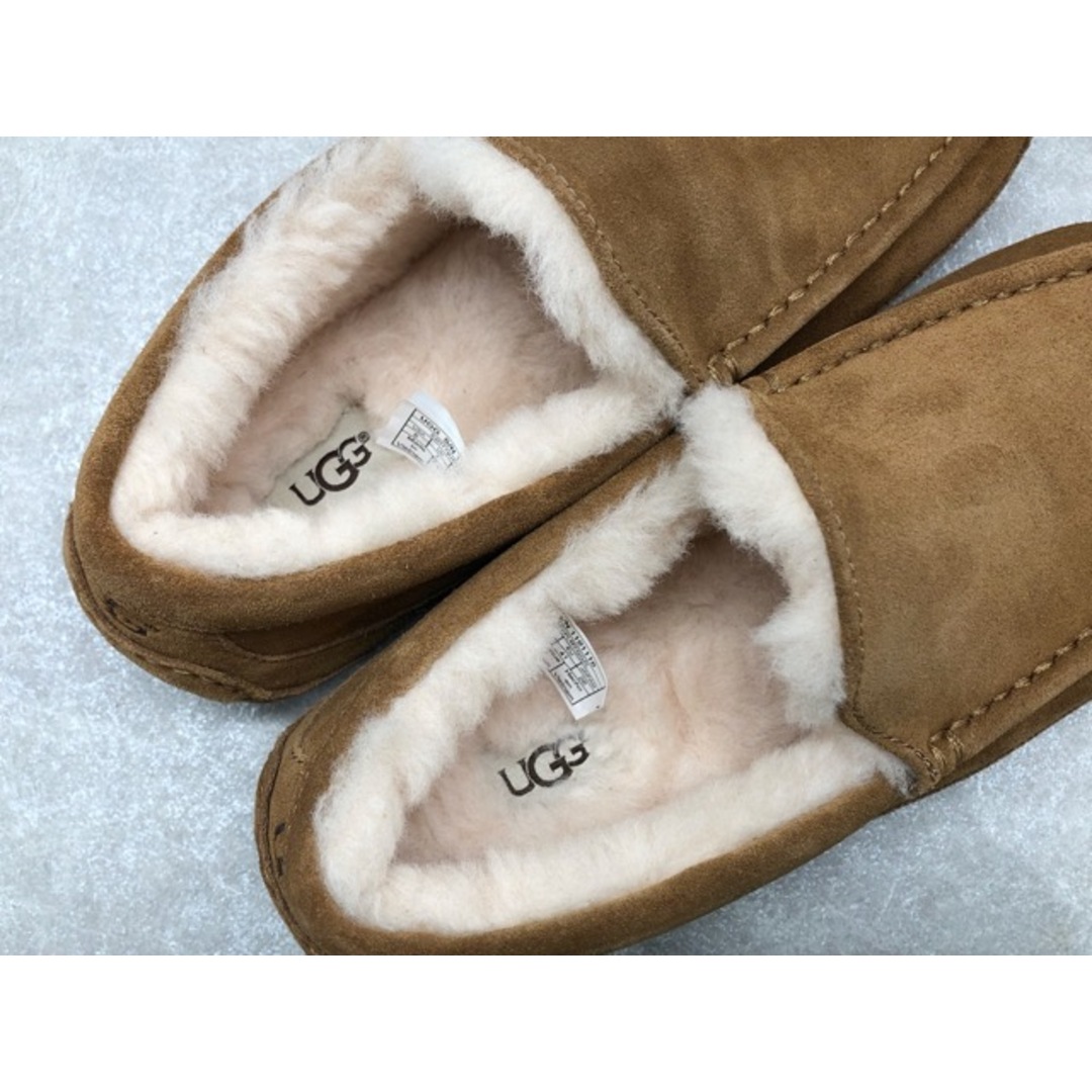 UGG アスコット モカシン チェスナット 26cm アグ　スリッポン