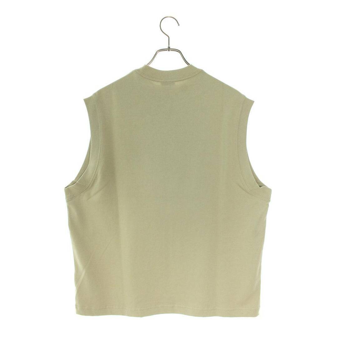 ハンドバークネイビー handvaerk NAVY  SLEEVELESS T-SHIRT リブノースリーブカットソー メンズ M メンズのトップス(タンクトップ)の商品写真