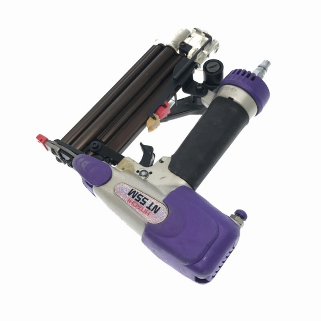 日立 - ☆中古品☆HITACHI 日立工機 55mm 常圧 仕上釘打機 NT55M 日立 - ☆中古品☆HITACHI 日立工機 55mm 常圧 仕上釘打機 NT55M