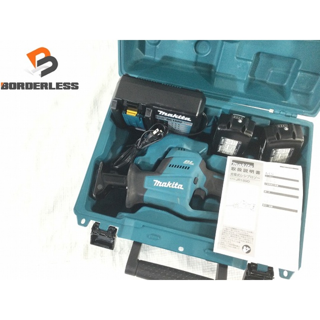 工具☆美品☆makita マキタ 18V 充電式インパクトドライバー TD172DGXAP 紫/パープル バッテリー2個(6.0Ah) 充電器 ケース付 コードレス 82649