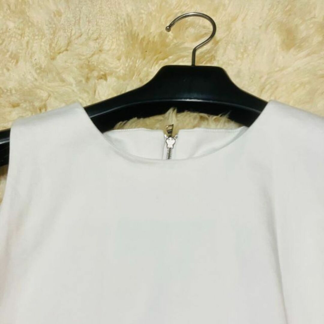 ADORE - アドーア ノーカラーフレアロングワンピース『M』美品 総柄
