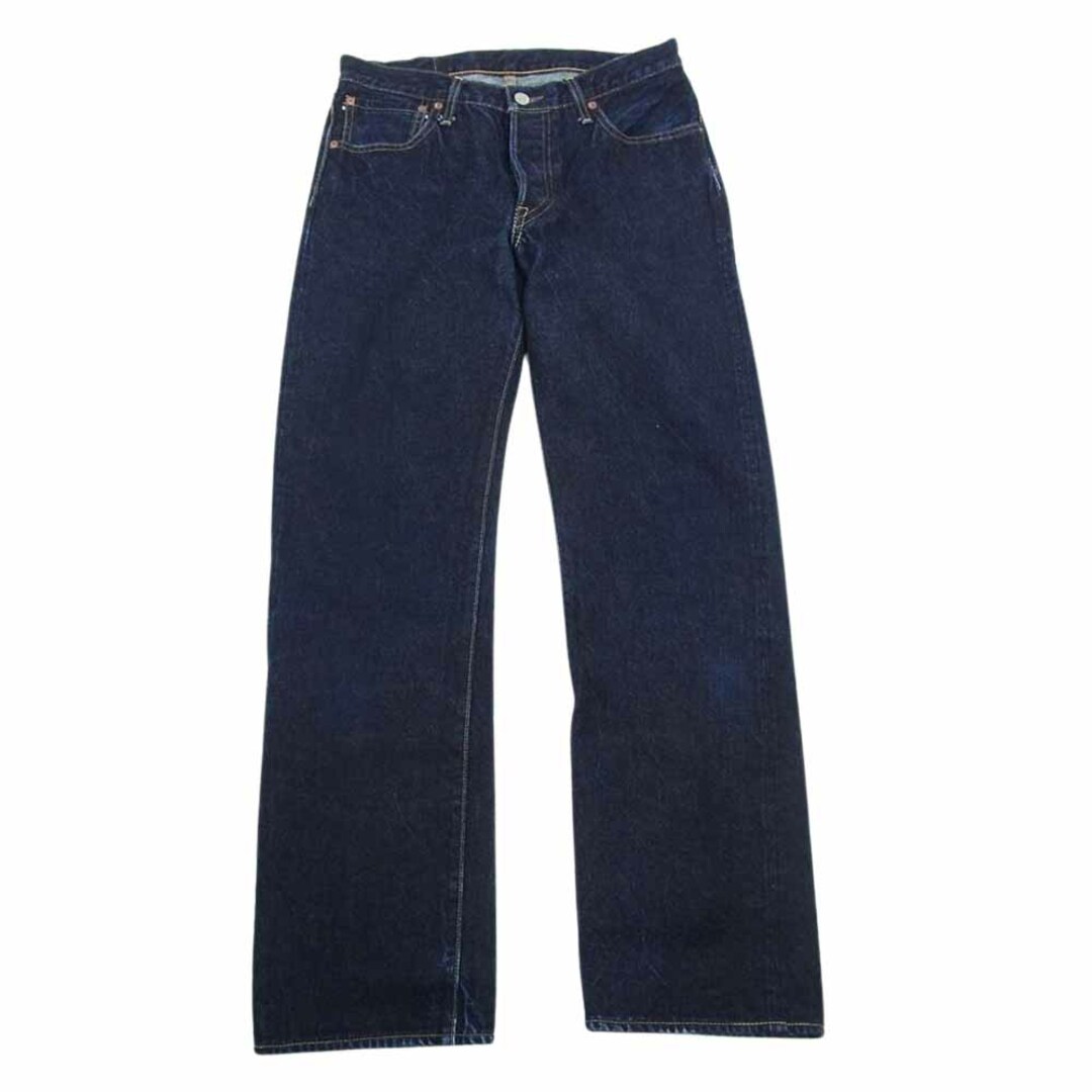 約715cmもも幅FOB FACTORY エフオービーファクトリー デニムパンツ F151 TIGHT STRAIGHT DENIM デニム パンツ インディゴブルー系 31