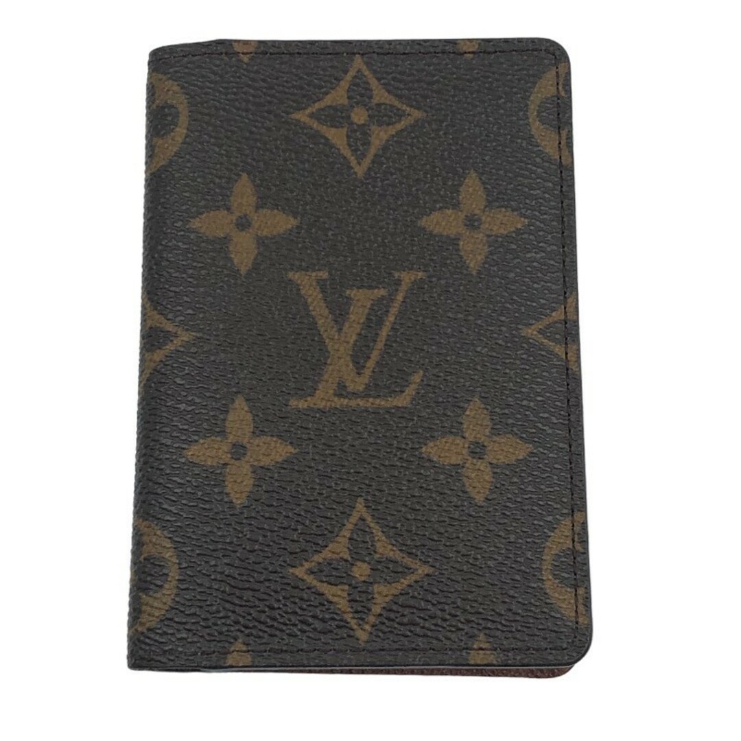 ルイ・ヴィトン LOUIS VUITTON オーガナイザー・ドゥポッシュ M61732 ブラウン モノグラムキャンバス レディース 名刺入れ