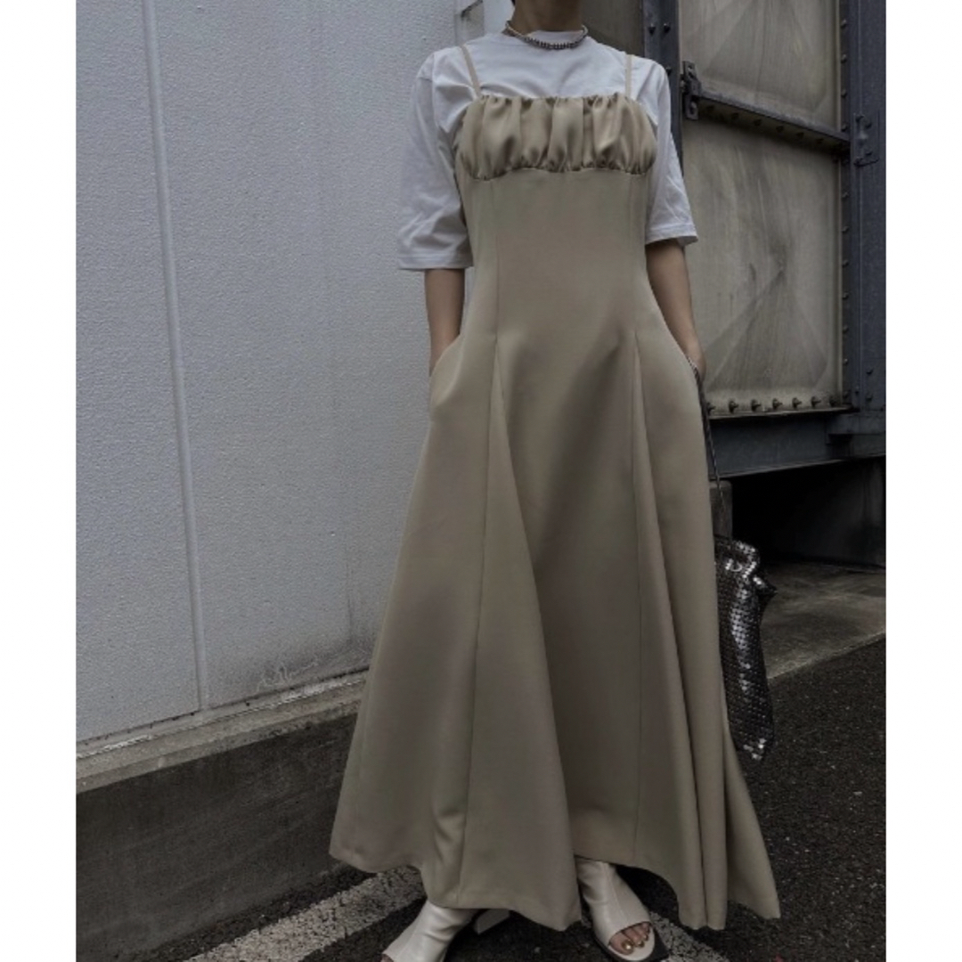 新品タグ付き　AMERI LINEN LIKE CAMI DRESS