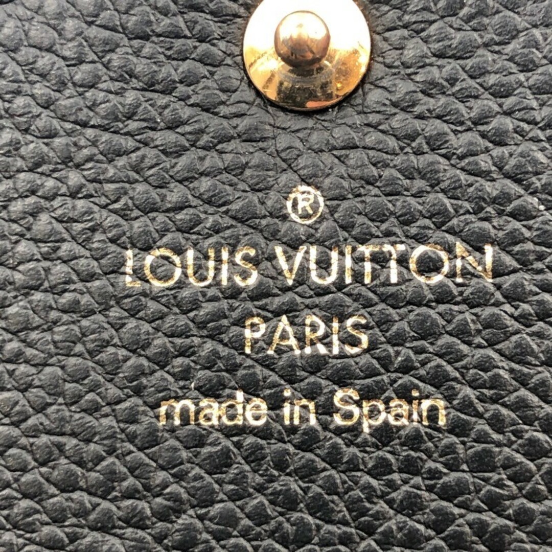 ルイ・ヴィトン LOUIS VUITTON ポルトフォイユ・サラ M61182 ブラック モノグラム・アンプラント メンズ 長財布