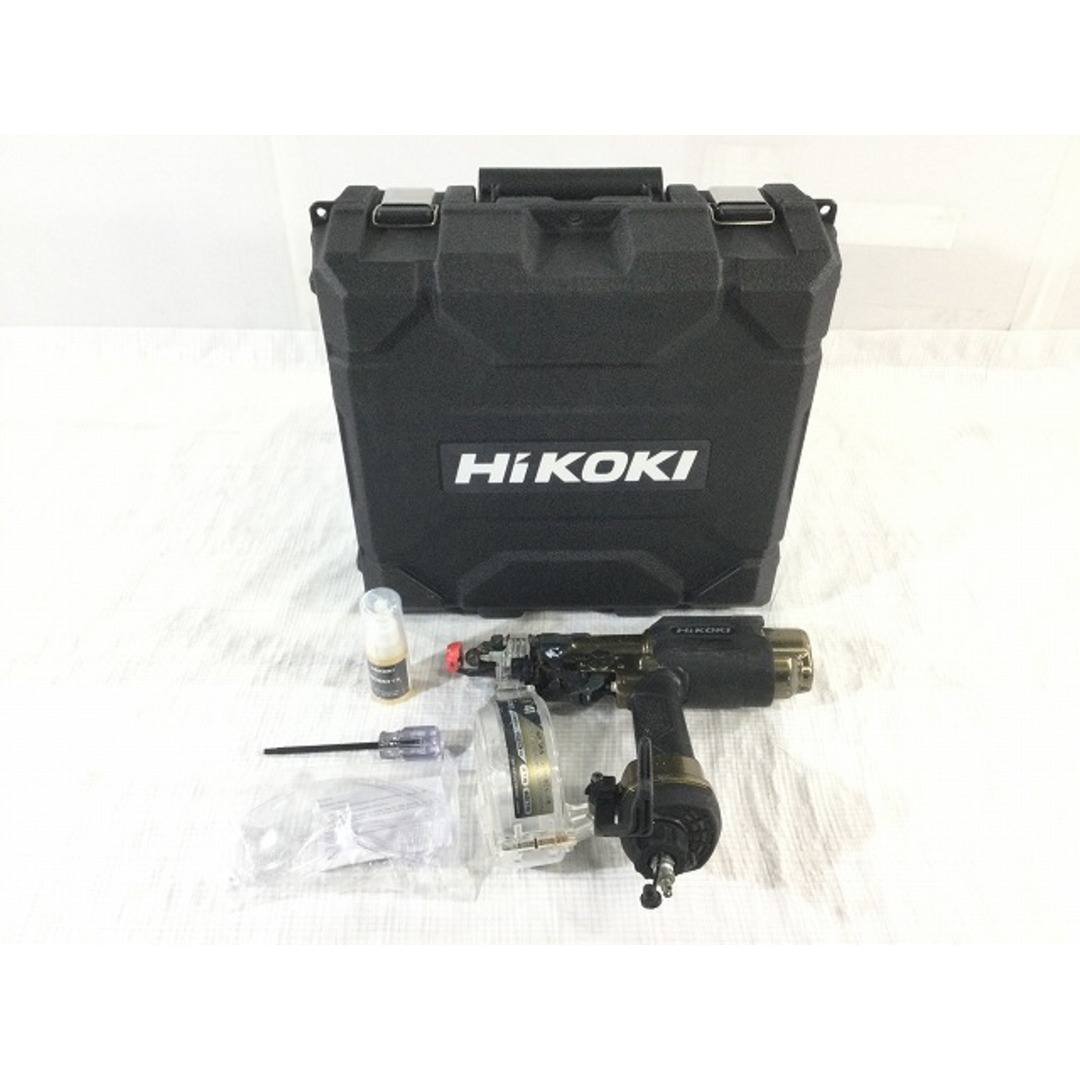 日立 - ☆中古品☆HiKOKI ハイコーキ 41mm 高圧 ねじ打機 WF4HS ケース