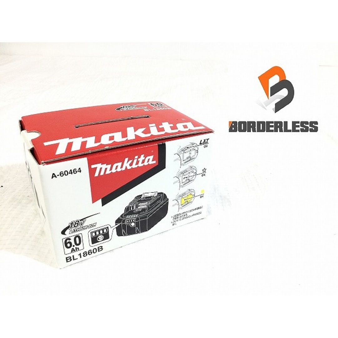人気定番の マキタ 最安値挑戦 充電式 電動工具 6.0Ah用 おすすめ makita 純正 BL1860B 互換性 寿命 通販