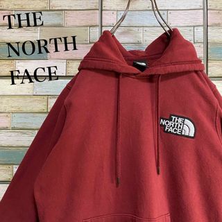 ザノースフェイス(THE NORTH FACE)のザノースフェイス　プルオーバーパーカー　ワンポイントワッペンロゴ(パーカー)