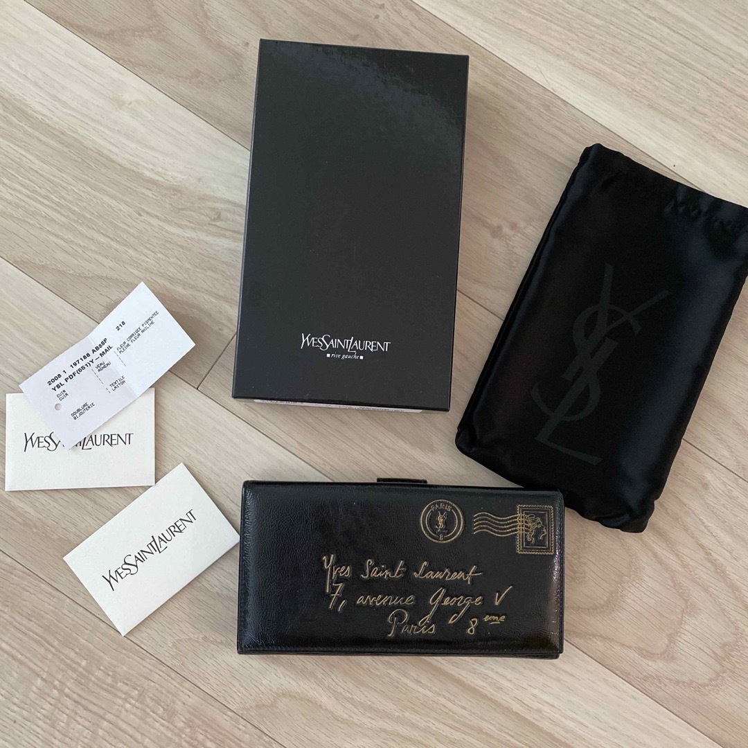 Yves Saint Laurent(イヴサンローラン)のYves Saint Laurent イヴサンローラン  Yメール長財布  レディースのファッション小物(財布)の商品写真