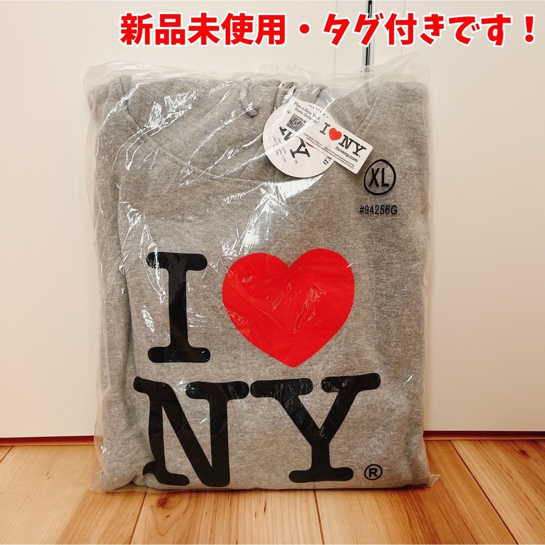 【新品未使用】I love NY / XLサイズ GLAY メンズのトップス(パーカー)の商品写真