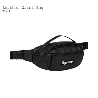 シュプリーム(Supreme)のSupreme Leather Waist Bag "Black"(ウエストポーチ)