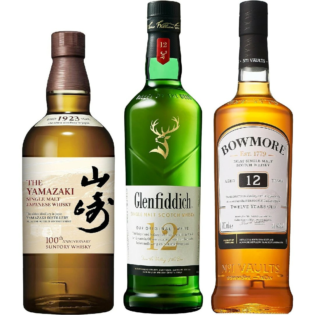 白州12年 碧 Ao BOWMORE 12年 ARDMORE - 酒