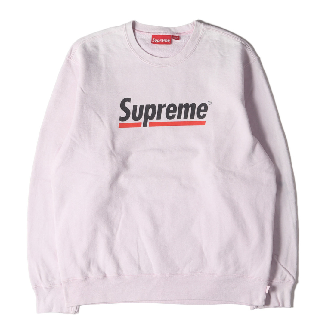 Supreme Underline  20ss グレー S トレーナー