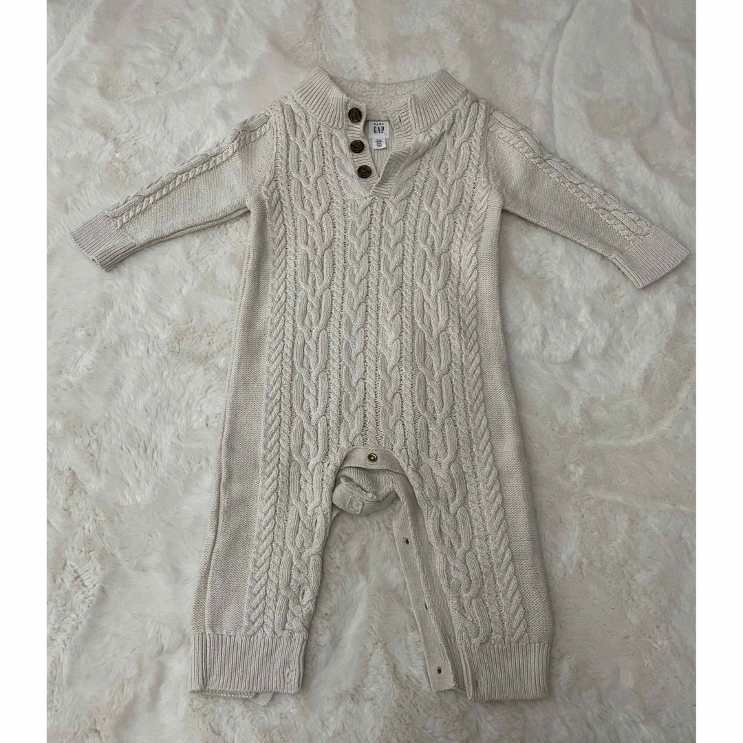 babyGAP(ベビーギャップ)の【80㎝】GAPカバーオール キッズ/ベビー/マタニティのベビー服(~85cm)(カバーオール)の商品写真