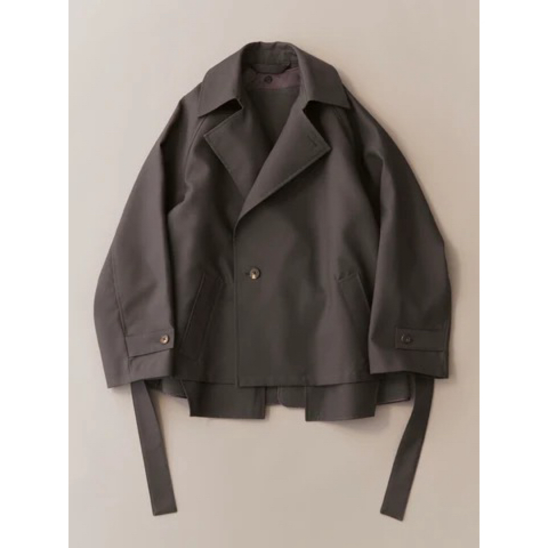 BlancYM SHORT TRENCH COAT +81 exclusive