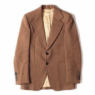 グッチ(Gucci)のGUCCI グッチ ジャケット サイズ:46 近年モデル ウール 2B テーラード ジャケット 635942 ZAA2U アウター ブレザー ブルゾン teilored ライトブラウン イタリア製 【メンズ】【中古】(テーラードジャケット)