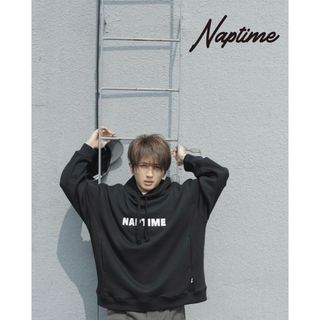 トリプルエー(AAA)の期間限定値下げ【タグ付き】Nissy 西島隆弘 Naptime. パーカー　黒(パーカー)