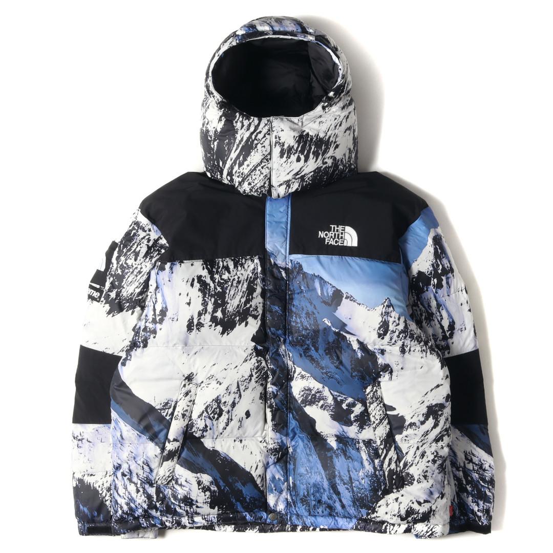 Supreme - Supreme シュプリーム ジャケット サイズ:L 17AW THE NORTH FACE ノースフェイス 雪山柄 マウンテン バルトロ ダウン ジャケット Mountain Baltoro Jacket アウター ブルゾン コラボ【メンズ】【中古】の通販 by ブランド古着のBEEGLE by BooBee ラクマ店 Supreme - Supreme シュプリーム ジャケット サイズ:L 17AW THE NORTH FACE ノースフェイス 雪山柄 マウンテン バルトロ ダウン ジャケット Mountain Baltoro Jacket アウター ブルゾン コラボ【メンズ】【中古】の通販 by ブランド古着のBEEGLE by BooBee ラクマ店