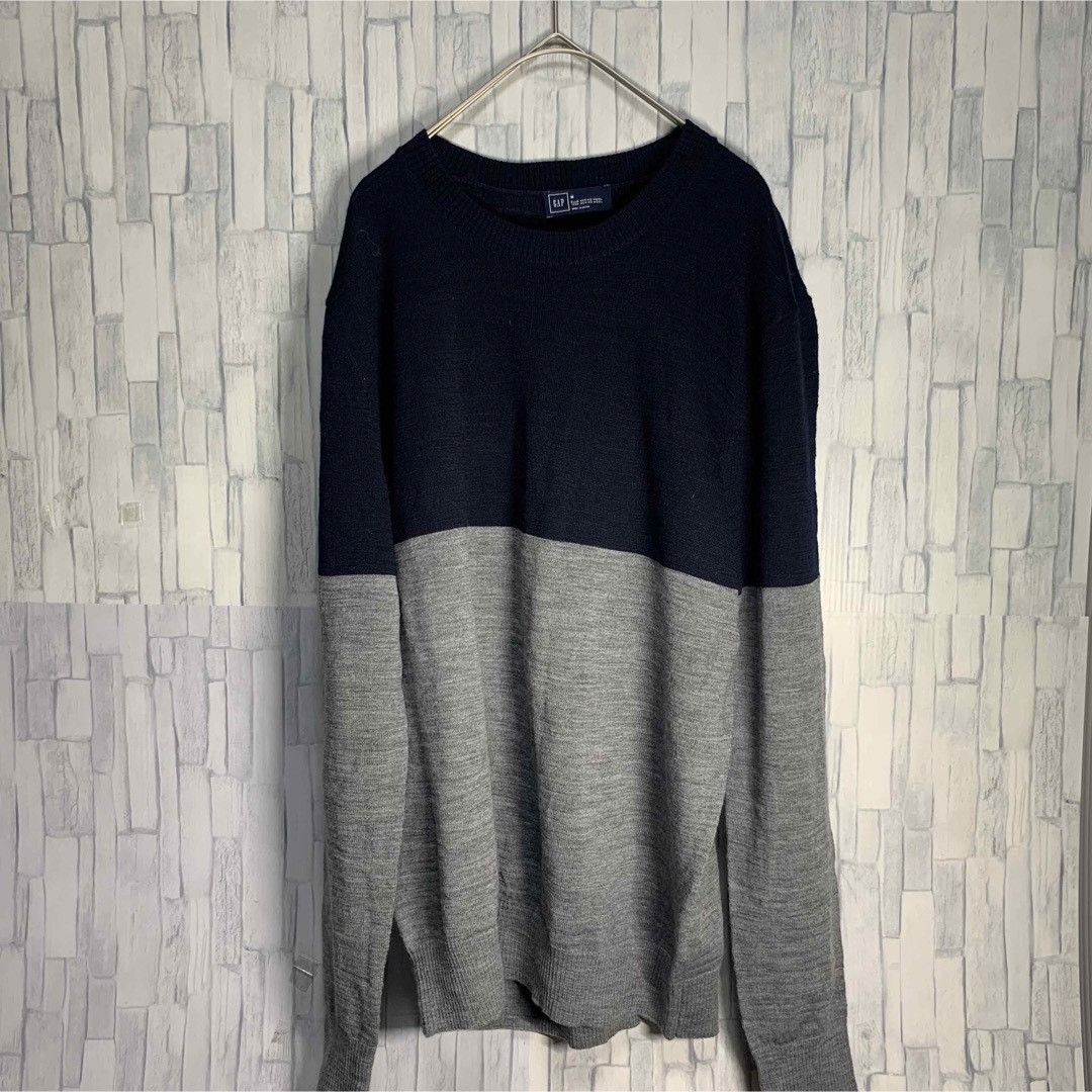 GAP(ギャップ)の[美品] GAP ギャップ 長袖 ニット メンズのトップス(ニット/セーター)の商品写真