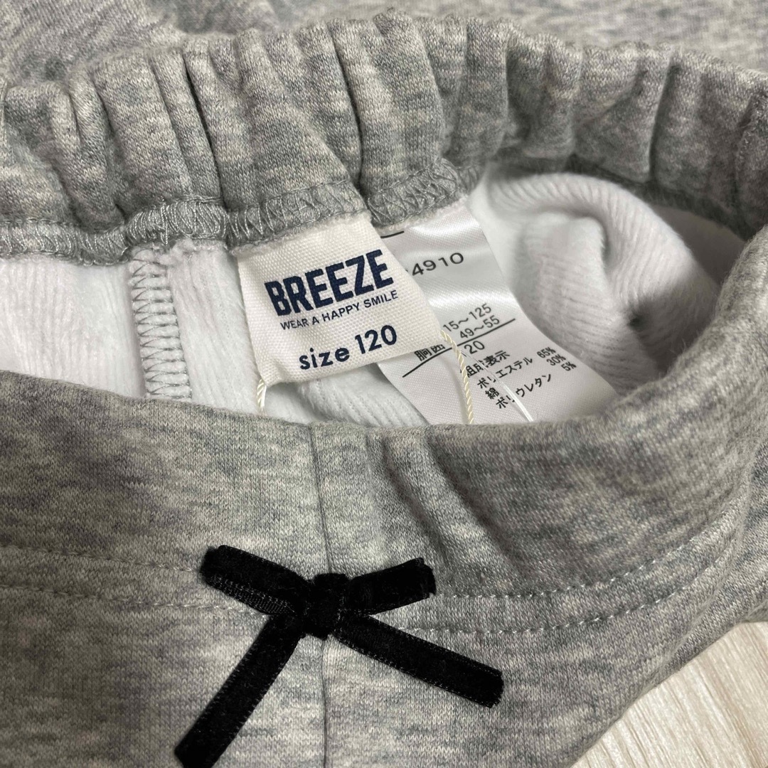 BREEZE(ブリーズ)の新品タグ付き☆BREEZE size120 裏起毛　ショーパン キッズ/ベビー/マタニティのキッズ服女の子用(90cm~)(パンツ/スパッツ)の商品写真