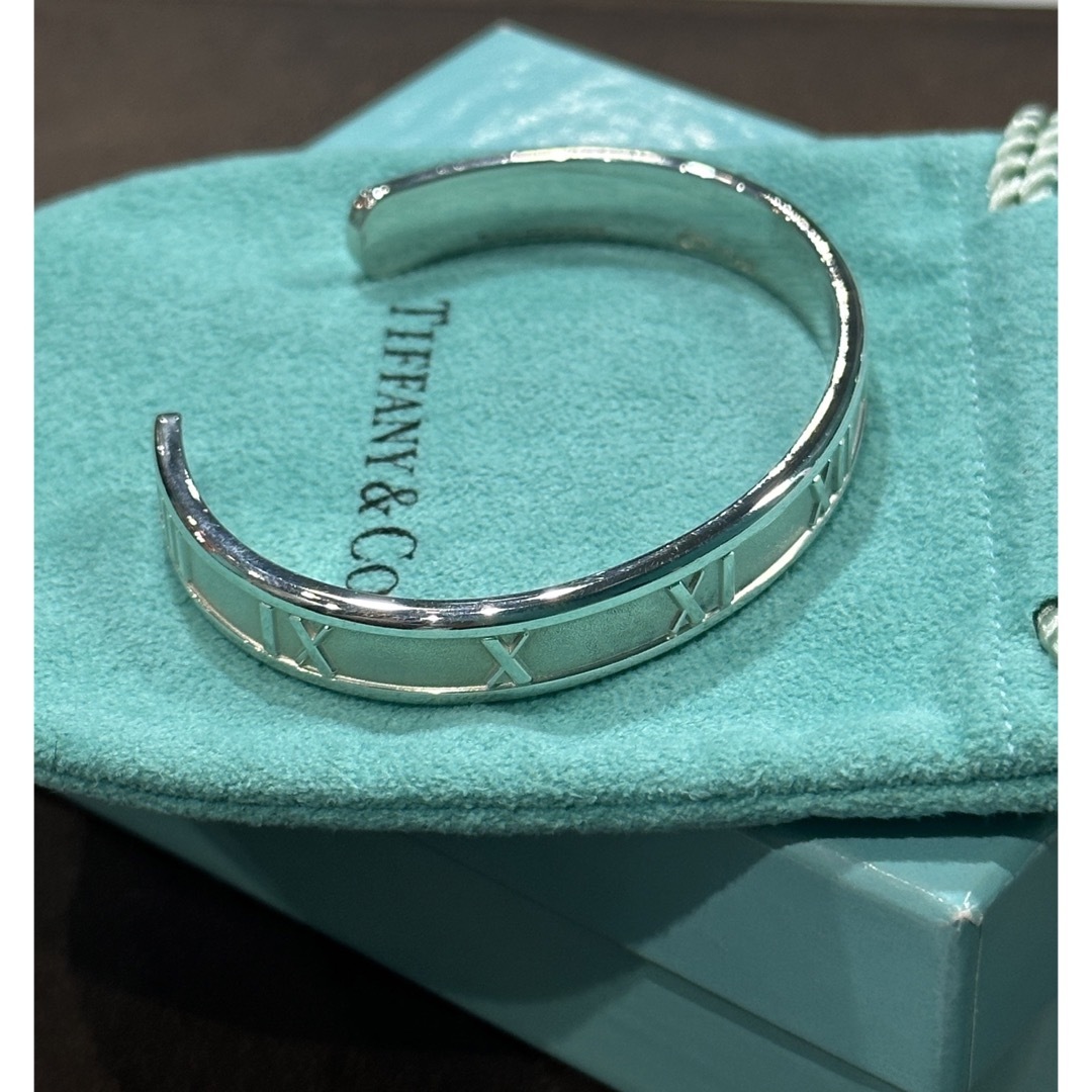 美品!】TIFFANY&Co.のアトラスバングル 表する 美品!】TIFFANY&Co.のアトラスバングル 表する
