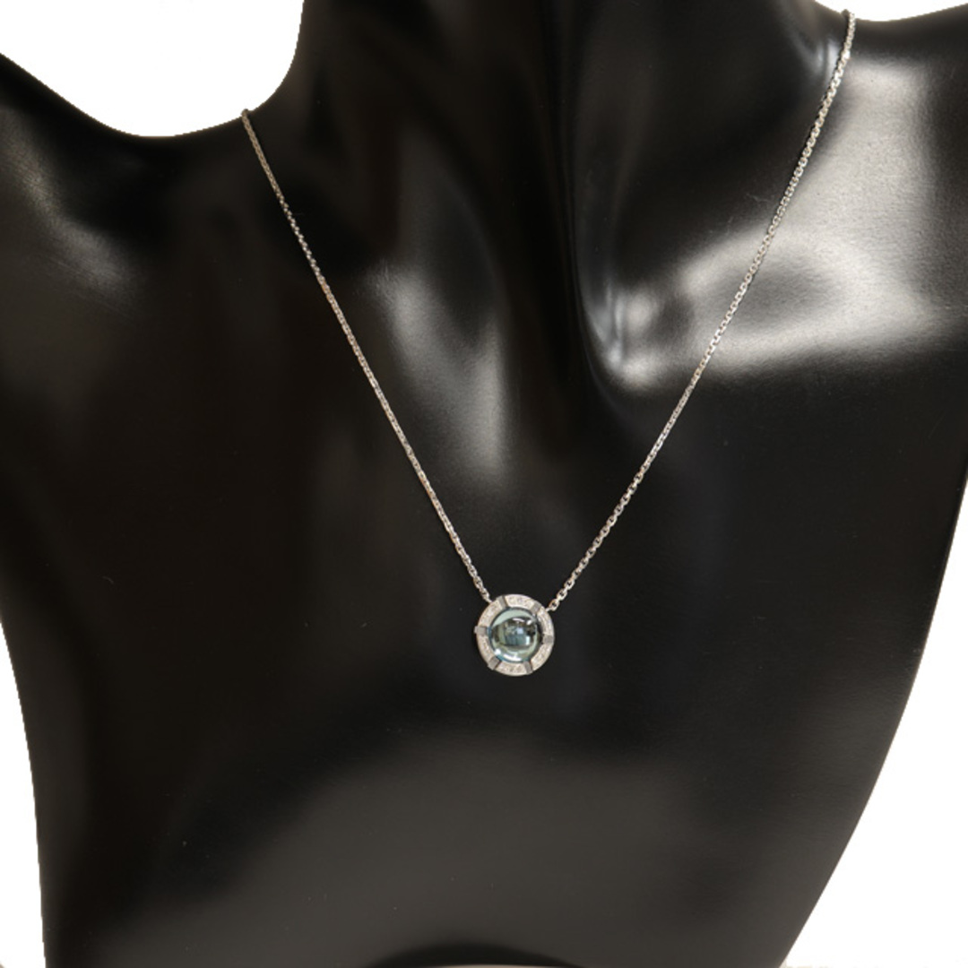 CHAUMET(ショーメ)の（新品仕上げ済）ショーメ CHAUMET クラスワン クルーズ ネックレス K18 WG × ブルートパーズ × ダイヤモンド ペンダント 8556 レディースのアクセサリー(ネックレス)の商品写真