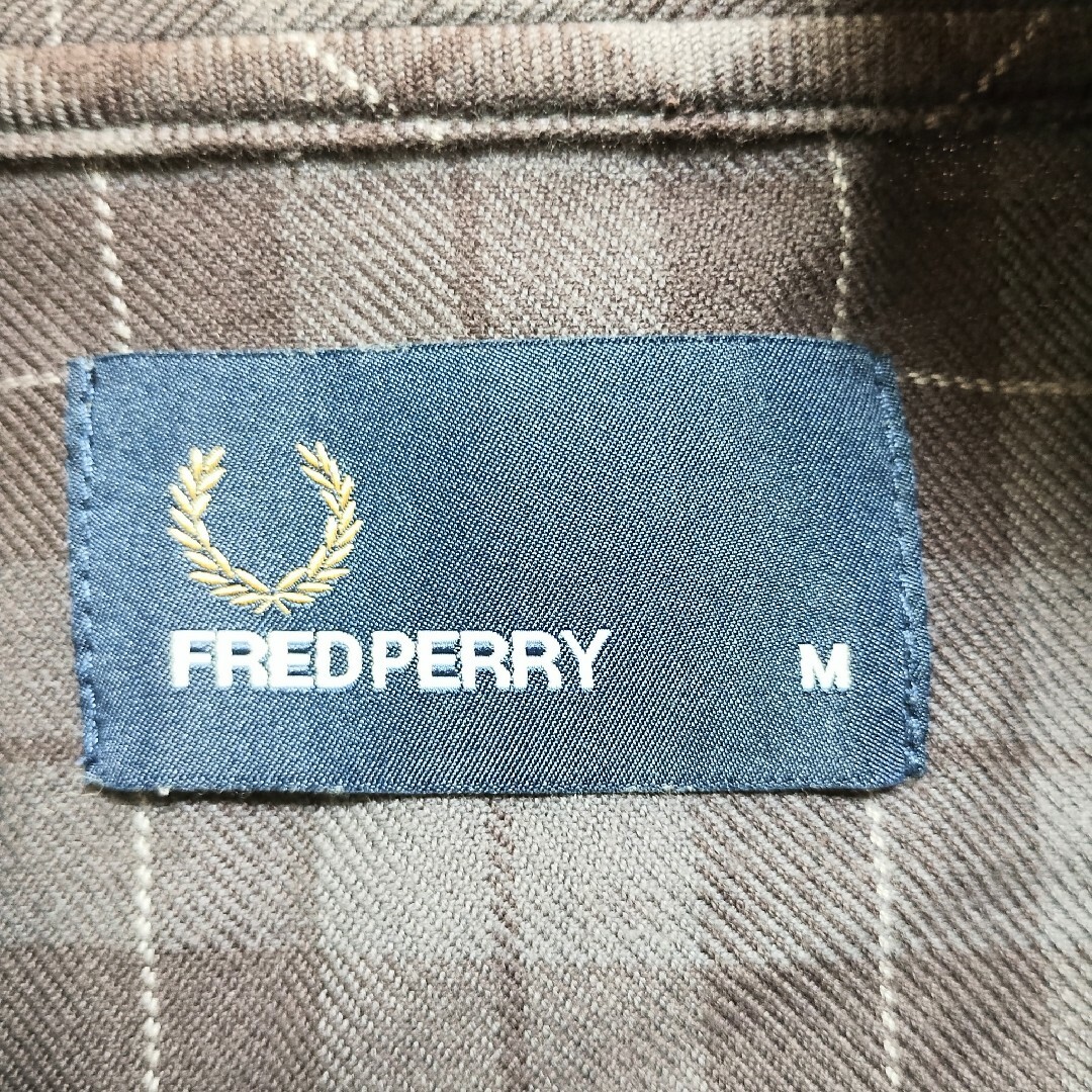 FREDPERRY　フレッドペリー　チェック柄　タータンチェックシャツジャケット